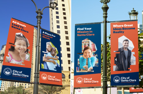 City of Santa Clara Street Pole Banners