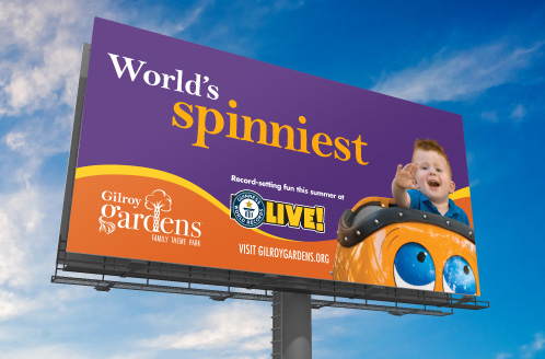 Gilroy Gardens Billboard