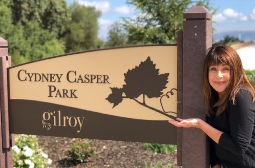 Cydney Casper Park Sign