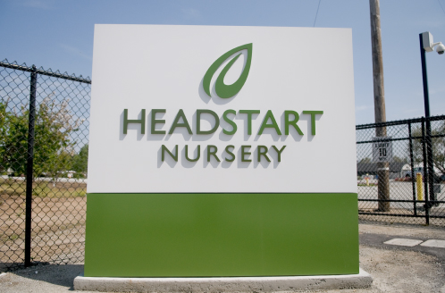 Headstart Nursery Sign
