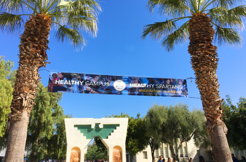 SJSU Student Wellness Center Banner