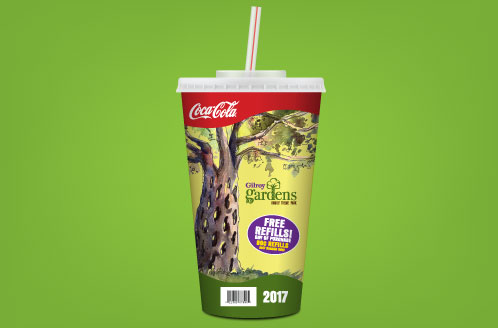 Gilroy Gardens Cup Design